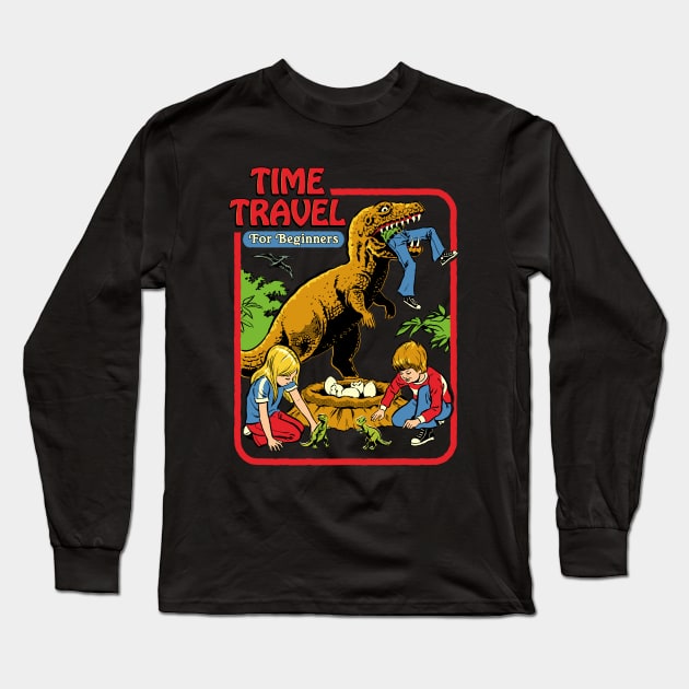 Time Travel For Beginners Long Sleeve T-Shirt by Steven Rhodes